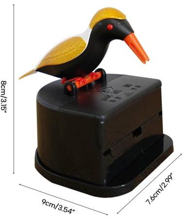 LUOFENG Cute Bird Shaped Toothpick Container | Automatic Toothpick Dispenser & Holder | Table Decoration & Accessories for International Shipping - Buy Online on GoSupps.com