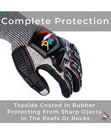 Lobster Gloves for Diving | Kevlar X-Large Dive Glove | Puncture Resistant - Buy Online on GoSupps.com