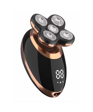 5 in 1 Electric Head Shaver for Bald Men - IPX7 Waterproof Adjustable & Rechargeable Razor | Unisex Hair Trimmer with 5 Floating Heads - Buy Online on GoSupps.com