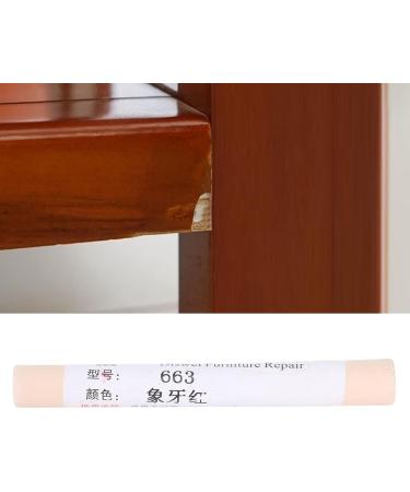 Furniture Paint Floor Repair Crayon - Scratch Patch Pen for Wood & Composite | Home & Office - Ivory Red - Buy Online on GoSupps.com