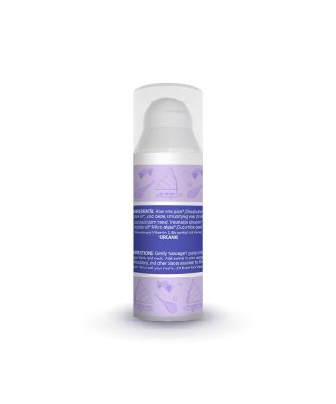 Natural Face Moisturizer with SPF 12 | Lavender Formula for Sensitive & Oily Skin | Reduces Redness & Prevents Sun Damage | 100% Organic | 1.7 fl. oz - Buy Online on GoSupps.com