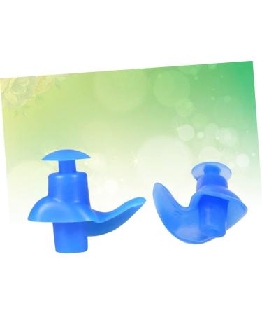 Garneck Silicone Swimming Earplugs & Nose Clip Set - Blue Mute 5 Pairs | Pool Accessories - Buy Online on GoSupps.com