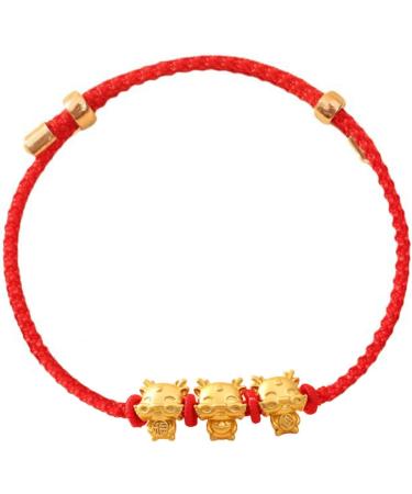 Shop OralGos Wholesale Dragon Year Bracelet - Delicate Handcrafted Accessories Lightweight Cotton Rope  - Buy Online on GoSupps.com