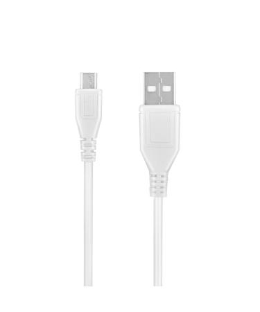 5ft White Micro USB Charging Cable Power Supply Charger Cord Lead for Remington HC-5550 HC-5350 Precision Power Haircut Beard Trimmer Grooming Shaver Clipper