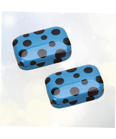 Lalafina 2ST Contact Lens Container Set - Travel Tweezers & Remover for Colored Contacts - Mini Storage Box (8.5x5.5 cm) - Perfect for International Shipping - Buy Online on GoSupps.com