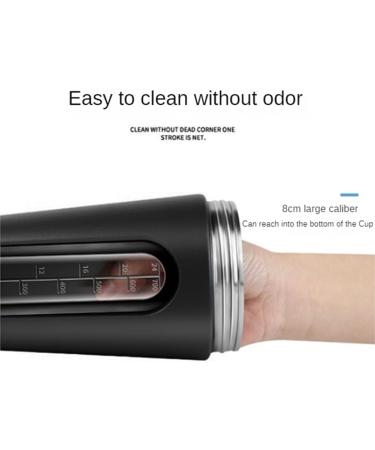 TsoLay Bouteilles Shaker pour M langes de Prot ines Le Shaker Prot ines en Acier Inoxydable Ne Reste Pas Froid/Chaud Tasses Shaker en M tal avec Fen tre Visible-B Noir - Buy Online on GoSupps.com