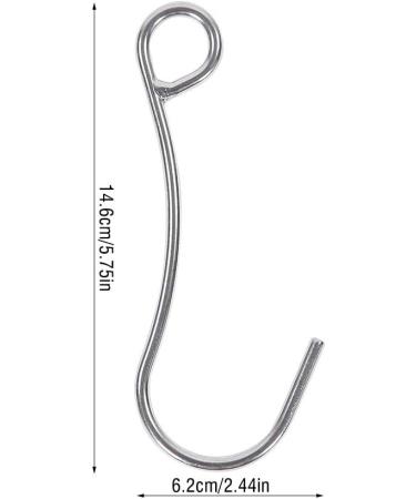 Keenso Stainless Steel Diving Double Hook - Heavy Duty Scuba Dive Current Single Hook - Buy Online on GoSupps.com