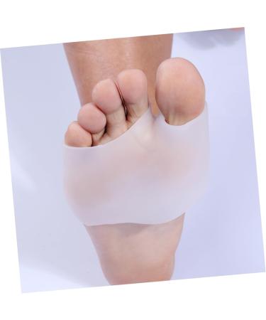 FOMIYES 2 Pair Forefoot Cushion Toe Covers - Comfort & Support with Holes - Ideal for Shoe Separation - White M - Buy Online on GoSupps.com
