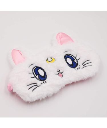 ZTL 3 Pack Cute Cat Sleeping Mask - Soft Plush Blindfold for Kids, Teens, Girls & Women - Ideal for Home and Travel - Buy Online on GoSupps.com