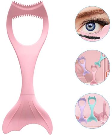  minkissy minkissy 2 Piece Mermaid Eye Cosmetic Aids Shaper Stencils Shape Separator Model Pads Women Durable to Wear Compact Shield Reusable Professional Pink Pencil - Buy Online on GoSupps.com