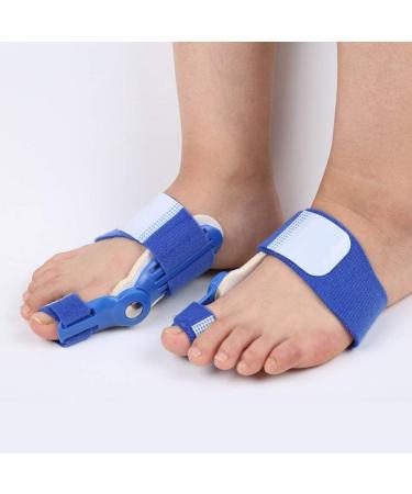 CAZARU Big Toe Corrector 2PCS Set - Day and Night Splint for Foot Corrective Guard, Toe Straightener Wraps - Buy Online on GoSupps.com