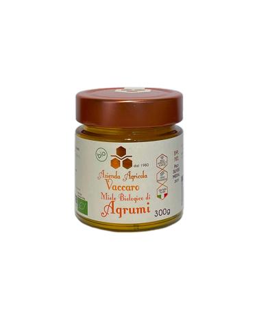 Apiculture - Miel d Agrumes 300g | Brut Non Pasteuris | D Orange Artisanal Italien de Basilicate | Made in Italy Haute Qualit