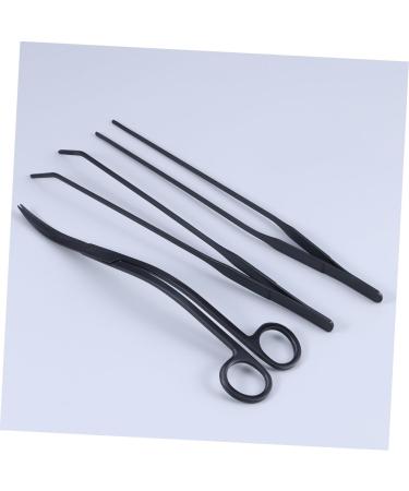 Mipcase 2PCS Aquarium Shears & Tweezers Set | Scissors for Aquatic Plants & Maintenance | Ideal Tools for Aquarists - Buy Online on GoSupps.com