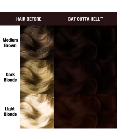 Manic Panic Bat Outta Hell Dark Brown Natural Hair Dye 4 Fl Oz - Pack of 1 - Buy Online on GoSupps.com