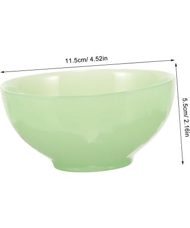 Ultechnovo Men's Razor Cream & Shaving Soap Bowl Set - 3 Multi-Purpose Containers for Perfect Shaves - Green Terrarium Inspired Design - Buy Online on GoSupps.com
