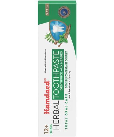 Hamdard 12 Herbs Miswak Total Oral Care Toothpaste 100g / 3.53Oz (Pack of 3) - Buy Online on GoSupps.com