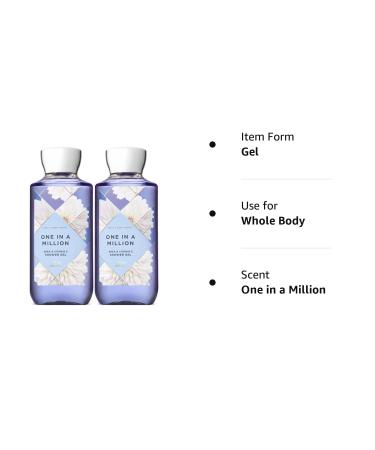 Bath & Body Works One in a Million Shower Gel Gift Set 2 Pack - 20oz Total - Buy Online on GoSupps.com