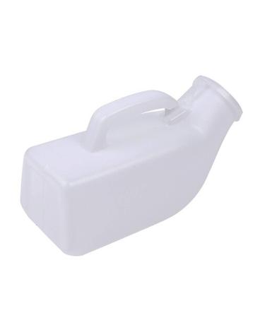 Male Urinal Bottle Male Urinal Long Neck Incontinence Pee Clear Plastic 1000ML Urine Collection Device