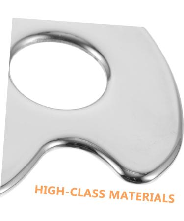 FOMIYES Scraping Board Reusable Massage Scraper Facial Massager Body Massage Plate Body Sculpting Tools Massage Tools Compact Face Scraper Scar Tissue Tool Stainless Steel Scraping Tablets - Buy Online on GoSupps.com