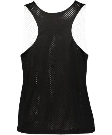 Augusta Sportswear Women's Mesh Reversible Pinnie S - Black/White | Shop Now - Buy Online on GoSupps.com
