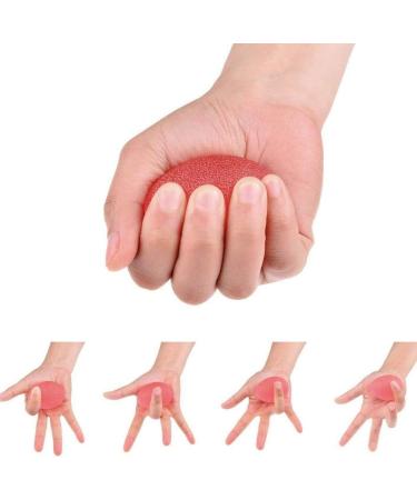 Dairf Hand Trainer & Finger Trainer Kit - Egg-Shaped Grip Balls (3 PCs) + Finger Trainer for Hand Strengthening Pressure Relief & Rehabilitation | International Shipping Available - Buy Online on GoSupps.com