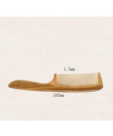 Comb Sandalwood Comb Massage Comb Horns Wooden Comb for Curly Hair Detangling No Static Handmade Plump Logs wooden comb - Buy Online on GoSupps.com