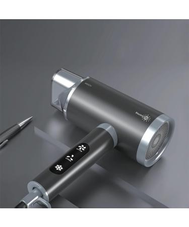 Ionic hair dryer ElectricSun 1875W 3 heating and 2 speed levels with touch sensor gray