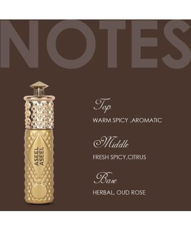 Ase'el'l Premium Attar Warm Spicy Citrus & Oud Soothing Fragrance Long Lasting Roll on Itra For Men 6ml - Buy Online on GoSupps.com