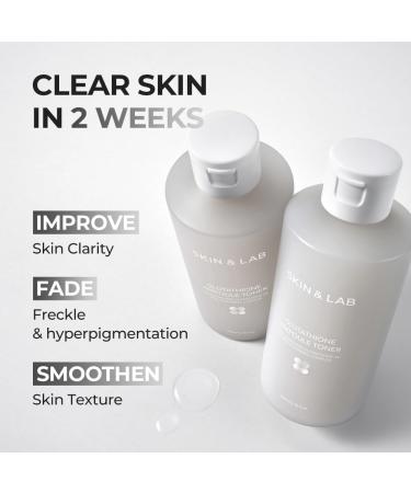 Buy Skin&LAB Glutathione Ampoule Toner 6.76 fl oz | Improve Dark Spots Hyperpigmentation Sensitive Skin | Korean Skincare - Buy Online on GoSupps.com
