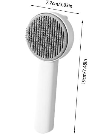 Decorhome Cat Care Brush - Portable Depilatory Tool for Long-Haired Pets | Remove Mats & Nodes Effortlessly - Buy Online on GoSupps.com