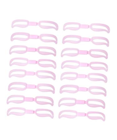 FOMIYES 10 Sets Makeup Kits Lash Kit Eyebrow Drawing Tools Makeup Accessories Mold Adjustable Miss Auxiliary