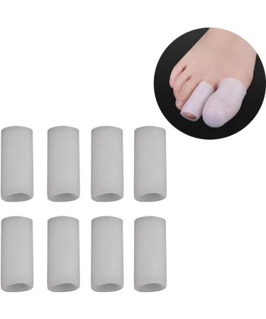 Healifty Silicone Finger Sleeves - 10pcs Toe Caps for Toe Protection and Relief from Ingrown Toenails, Blisters, Hammer Toes - Finger Covers - Buy Online on GoSupps.com