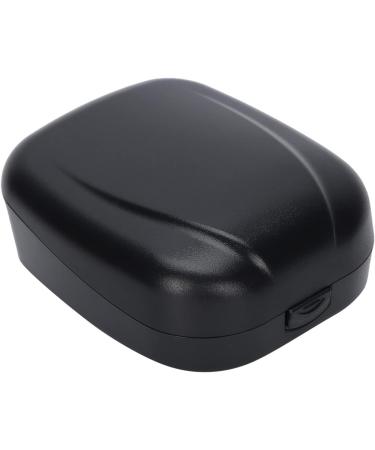 Yosoo Health Gear Hearing Aid Box Waterproof Portable Hearing Aid Storage Case Compact Sturdy Hearing Aid Protection Storage Box (Black) - Buy Online on GoSupps.com