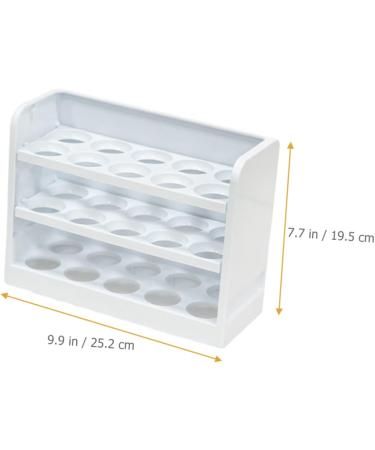 FUNOMOCYA Egg Storage Box Clear Stand Egg Tray for Refrigerator Household Egg Organizer Dedicated Fresh Box - Buy Online on GoSupps.com
