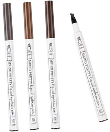 Didiseaon 12 Pcs Waterproof Eyebrow Pen Eyebrow Pen Brow Pencil Liquid Eyebrow Pen Eyebrow Makeup Tool 1 count (Pack of 1) As Shownx3pcs - Buy Online on GoSupps.com