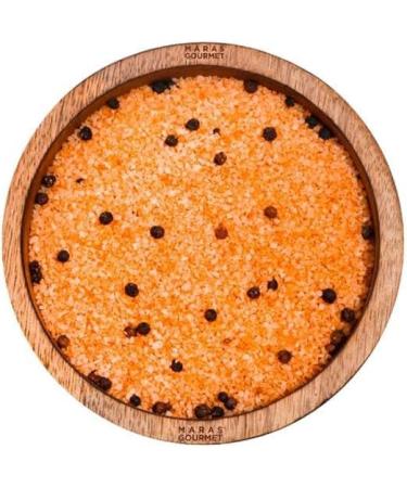  MARAS GOURMET MARAS GOURMET | Maras Salt | Pink Salt from Peru - Unique hand-harvested flavor | Unrefined | 100g | (Pink salt citrus special fish refillable grinder) - Buy Online on GoSupps.com