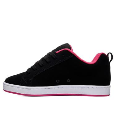 DC Shoes Court Graffik - Shoes for Women 40.5 EU Black Pink Stencil