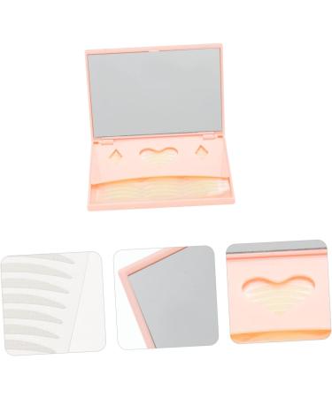 FRCOLOR 240 Pairs Glue Tape Eyelid Tape with Mirror Eyelid Tape and Mirror Double Eyelid Sticker Boxed Tool 1 count (Pack of 1) Pink - Buy Online on GoSupps.com