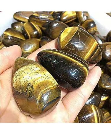 Natural Polished Crystals Tiger Eye Palm Stones for Home Decoration Stone Mineral Specimen - Buy Online on GoSupps.com
