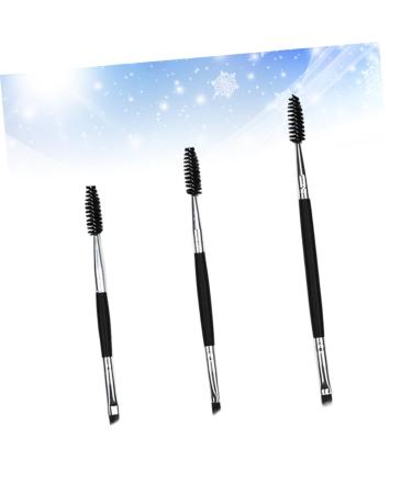 3pcs Professional Eyebrow Brush Set for Women | Ideal Makeup & Eyelash Beauty Brushes - Buy Online on GoSupps.com