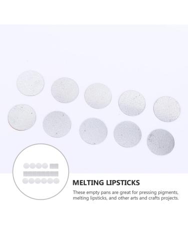 SOESFOUFU Makeup Eyeshadow 40pcs DIY sub-package plate iron sheet square tool eyeshadow making tool Makeup Pan the iron make up - Buy Online on GoSupps.com