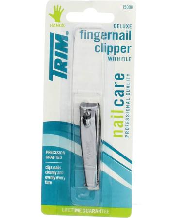 Trim Nail Care Deluxe Fingernail Clipper - Pack of 8 | High-Quality Nail Clippers for Perfect Nails | International Shipping Available - Buy Online on GoSupps.com