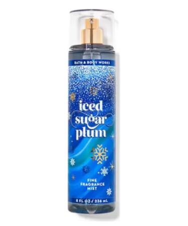 Bath & Body Works Fine Fragrance Body Spray Mist 8 fl oz / 236 mL (Iced Sugar Plum)