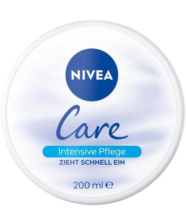 Buy NIVEA CARE Cream 200ml - Moisturizing Face & Body Cream (3-Pack) for Soft Smooth Skin - Fast Shipping Internationally - Buy Online on GoSupps.com
