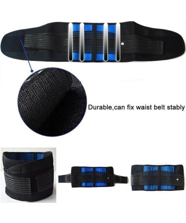 Double Pull Waist Support Trainer for Men & Women | Posture Corrector & Low Back Brace | Plus Size Lumbar Decompression Belt (3X-Large Blue - Buy Online on GoSupps.com