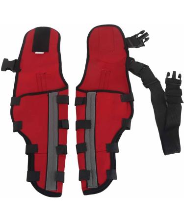Dog Knee Brace Adjustable Dog Leg Brace Double Rear Leg Brace Elastic Shockproof Dog ACL Brace CCL Brace Hind Leg Pet Knee Pads with Reflective Strips for Pets and Dogs (L) Large - Buy Online on GoSupps.com