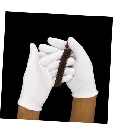 Healeved 80 Pairs White Cotton Gloves Washable Cotton Gloves Labor Gloves Viking Hair Accessories Cotton Gloves for Dry Hands Cotton Sleep Gloves Key Hider Outdoor Warm Jewelry Wen Wan Miss - Buy Online on GoSupps.com