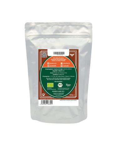 Azafran Organic Rooibos Tea - 500g Loose Red Bush Tea | Natural & Caffeine-Free Herbal Infusion - Buy Online on GoSupps.com