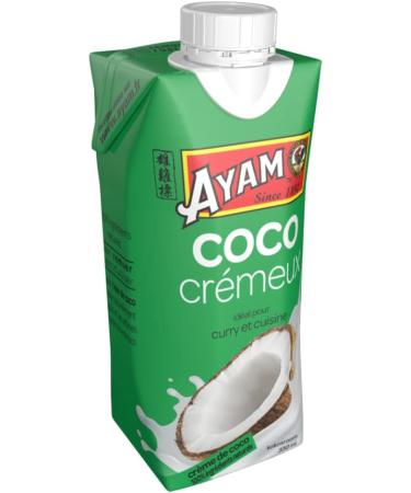 AYAM Coconut Cream | 100% Natural Ingredients | 99% Coconut | Boosted with Coconut Water | High Quality | Plant Milk | Lactose Free | Gluten Free | Convenient Pack - 330ml - Buy Online on GoSupps.com