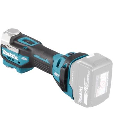 Makita DTM52Z Li-ion LXT Brushless Multi-Tool - Batteries and Charger Not Included Blue 18 V Angled - Buy Online on GoSupps.com